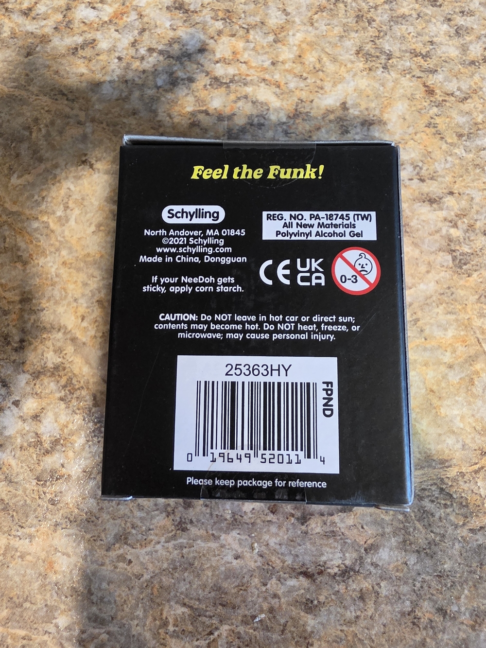 Schylling NeeDoh Funky Pup Purple Sensory Squishy Stress Ball Fidget Toy NIB - Picture 2 of 3